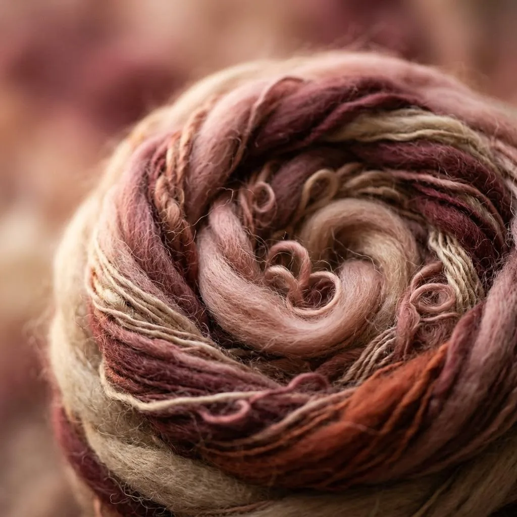 Fibras naturais entrelaçadas em formato de ninho